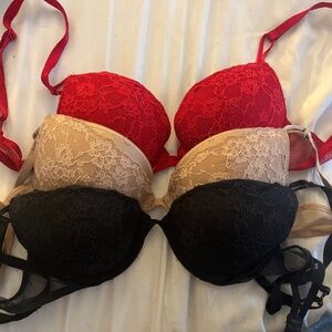 3 Pack Victorias Secret Bras